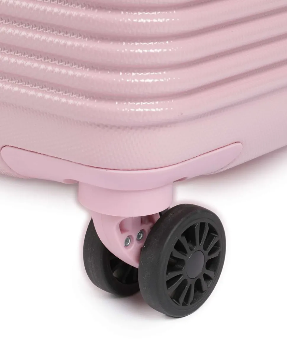 Freestyle 4-Rollen Trolley rosa 82 cm