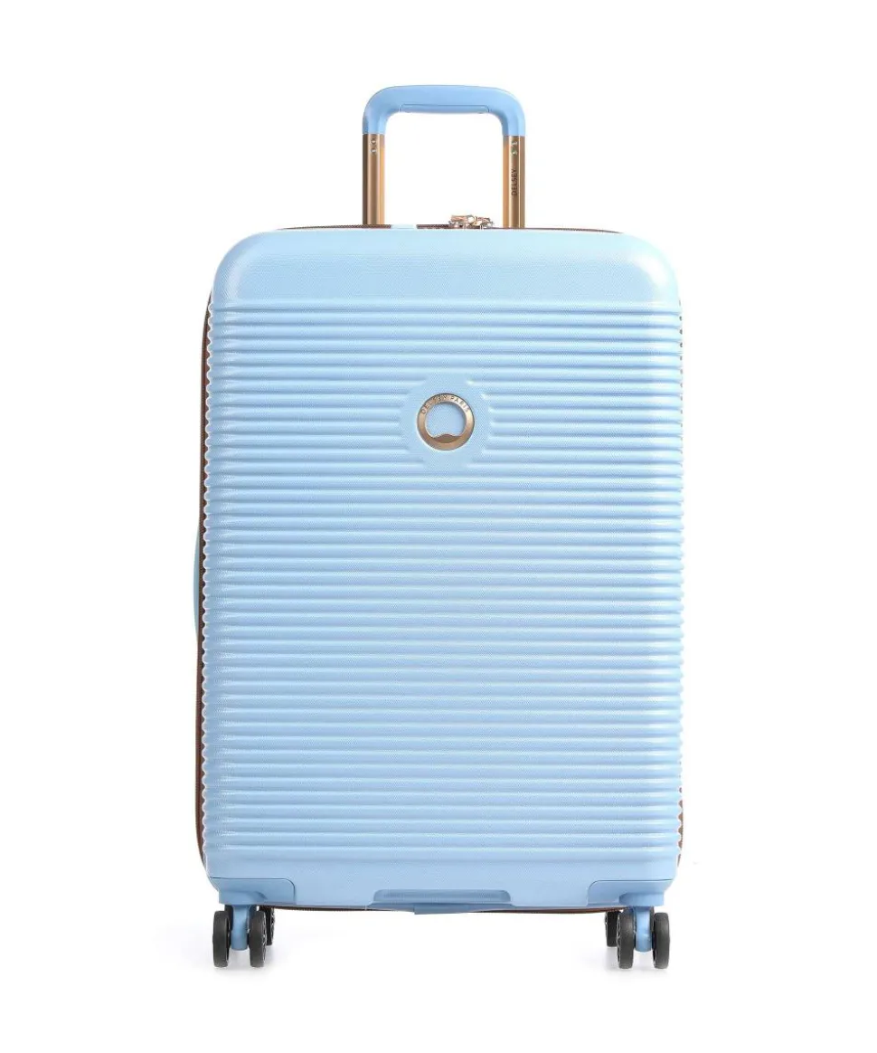Freestyle 4-Rollen Trolley hellblau 66 cm
