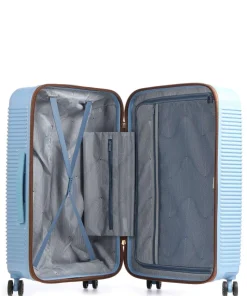 Freestyle 4-Rollen Trolley hellblau 66 cm