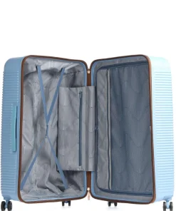 Freestyle 4-Rollen Trolley hellblau 76 cm