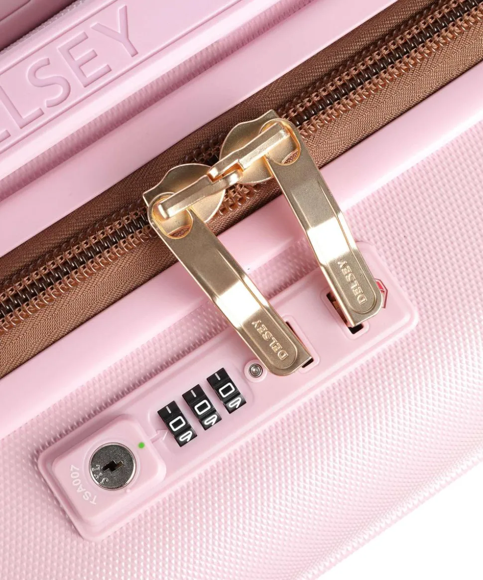 Freestyle 4-Rollen Trolley rosa 55 cm