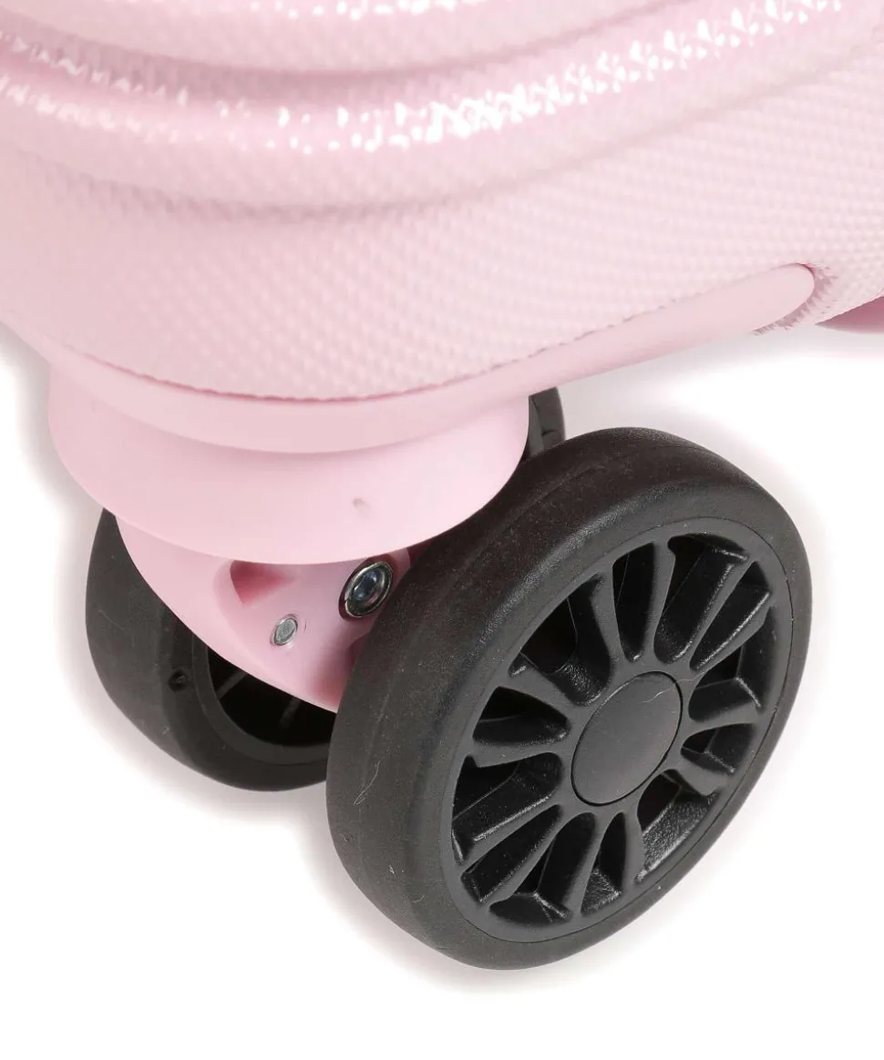 Freestyle 4-Rollen Trolley rosa 55 cm