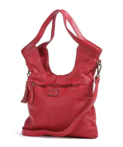 Freundgasse 2 Shopper genarbtes Leder pink
