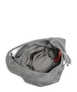 Freundgasse 1 Shopper genarbtes Leder grau