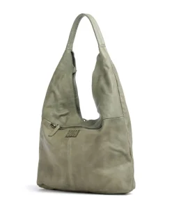 Freundgasse 1 Shopper genarbtes Leder grün