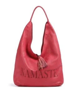 Freundgasse 1 Shopper genarbtes Leder pink