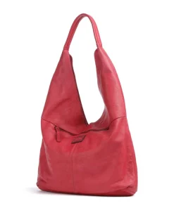 Freundgasse 1 Shopper genarbtes Leder pink