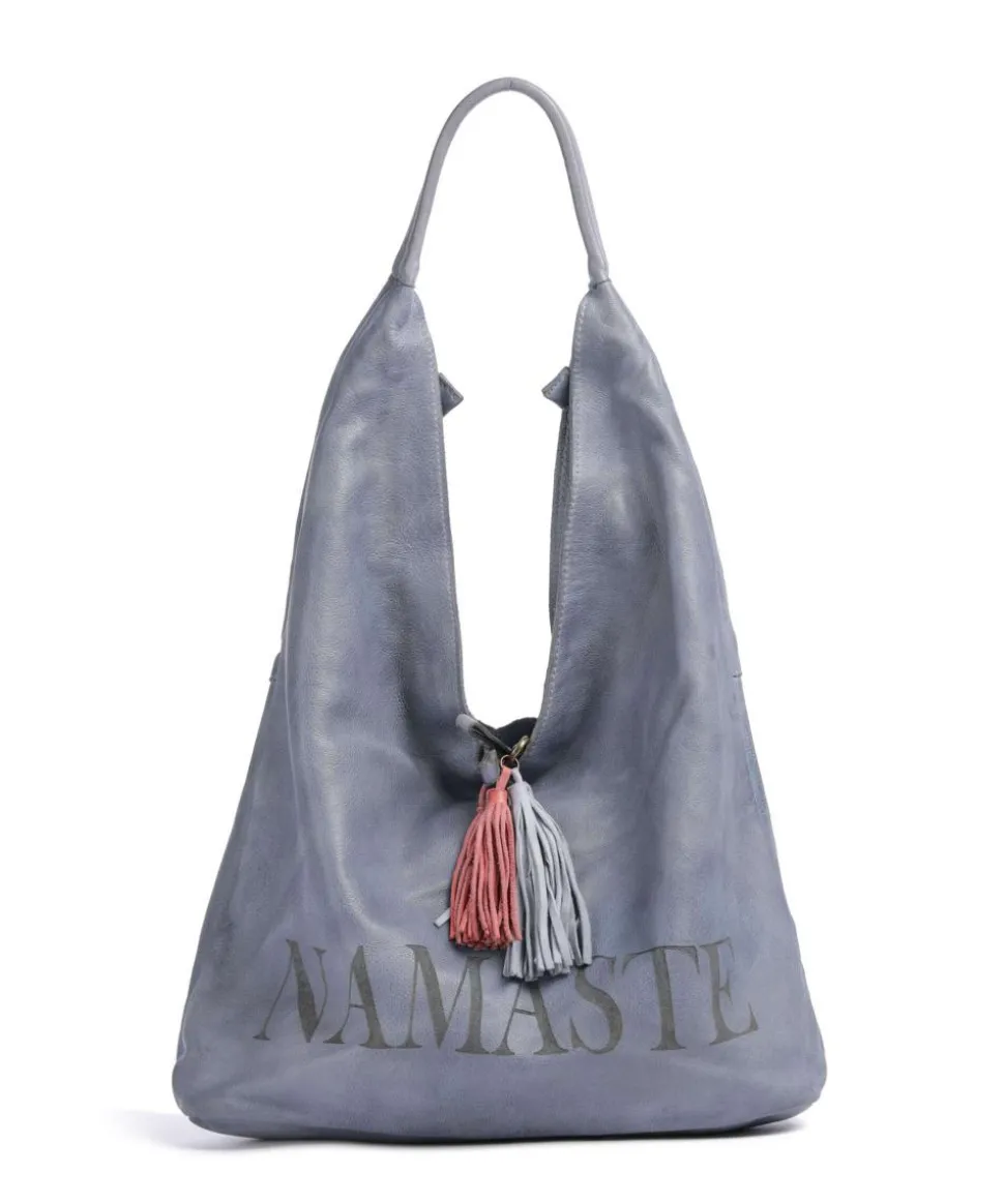 Freundgasse 1 Shopper genarbtes Leder lavendel