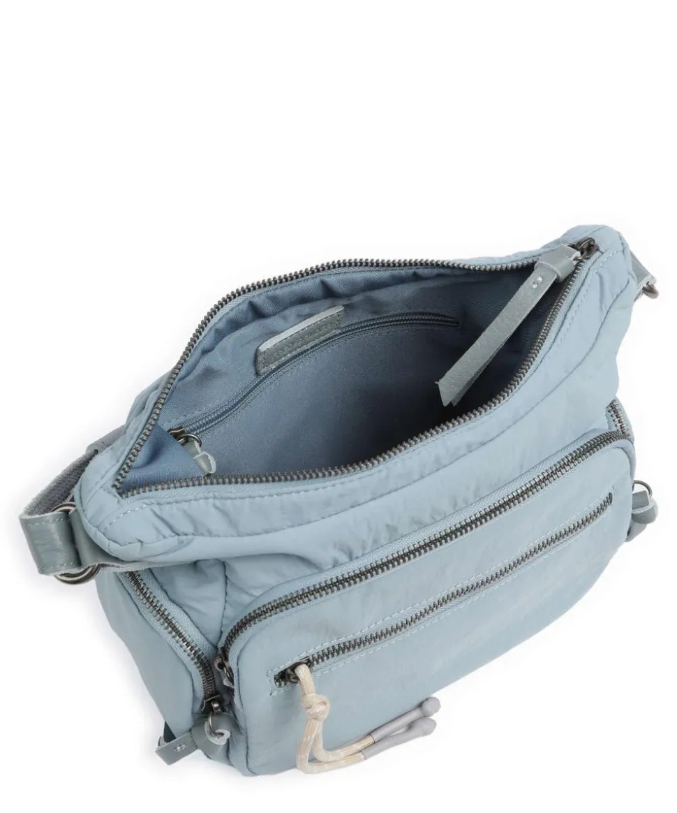 Friends for life Umhängetasche Polyester hellblau