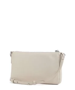 Fuana XS Umhängetasche genarbtes Leder beige