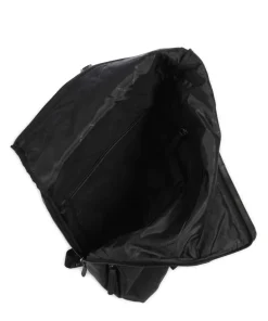 Fusion Trondheim Rucksack 16″ recyceltes Nylon, Leder schwarz