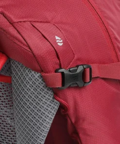 Futura 27 Wanderrucksack recyceltes Polyester dunkelrot