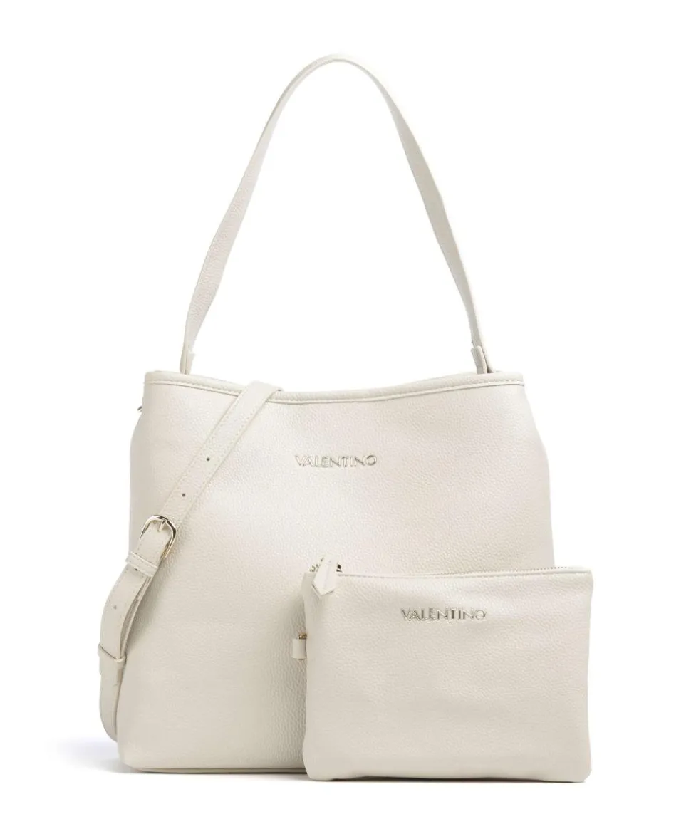 Futura Beuteltasche Lederimitat creme