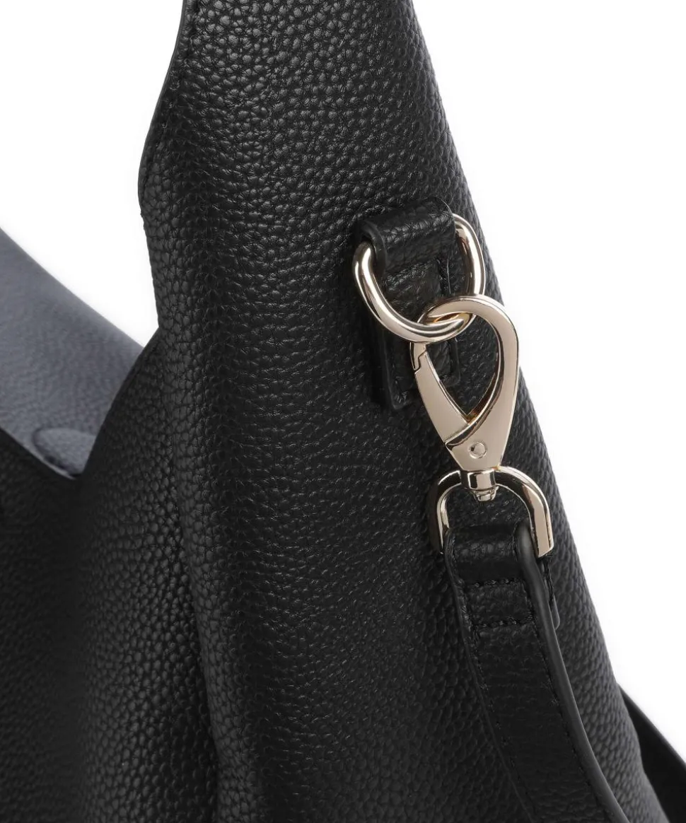 Futura Beuteltasche Lederimitat schwarz