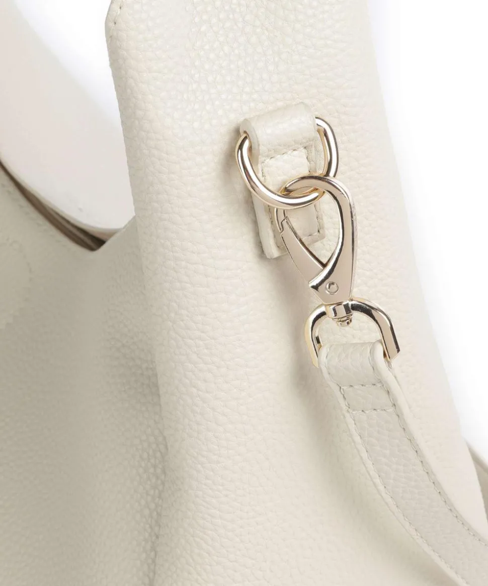 Futura Beuteltasche Lederimitat creme