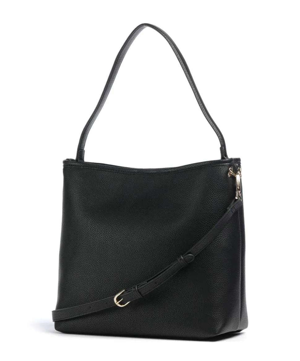 Futura Beuteltasche Lederimitat schwarz