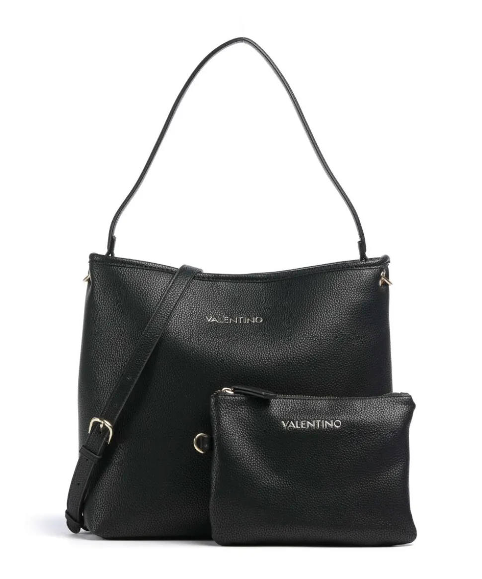 Futura Beuteltasche Lederimitat schwarz