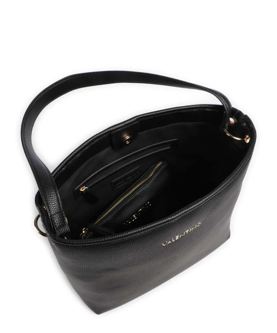 Futura Beuteltasche Lederimitat schwarz