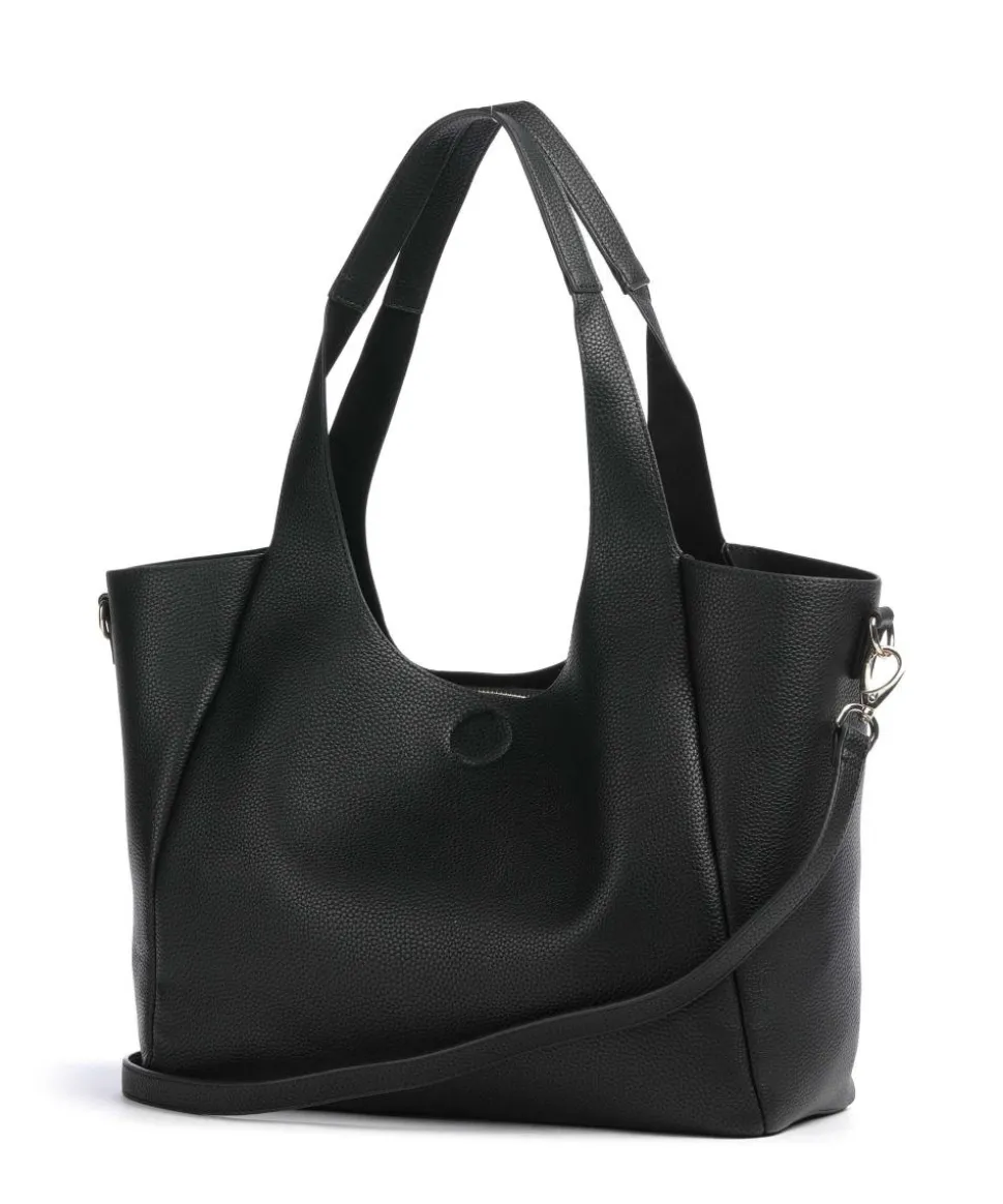 Futura Shopper Lederimitat schwarz