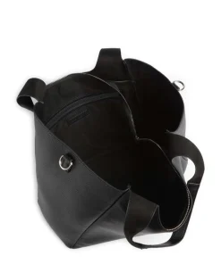 Futura Shopper Lederimitat schwarz