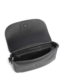 Futura Umhängetasche Lederimitat schwarz