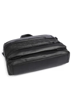 FXP Aktentasche 15″ fein genarbtes Rindsleder schwarz