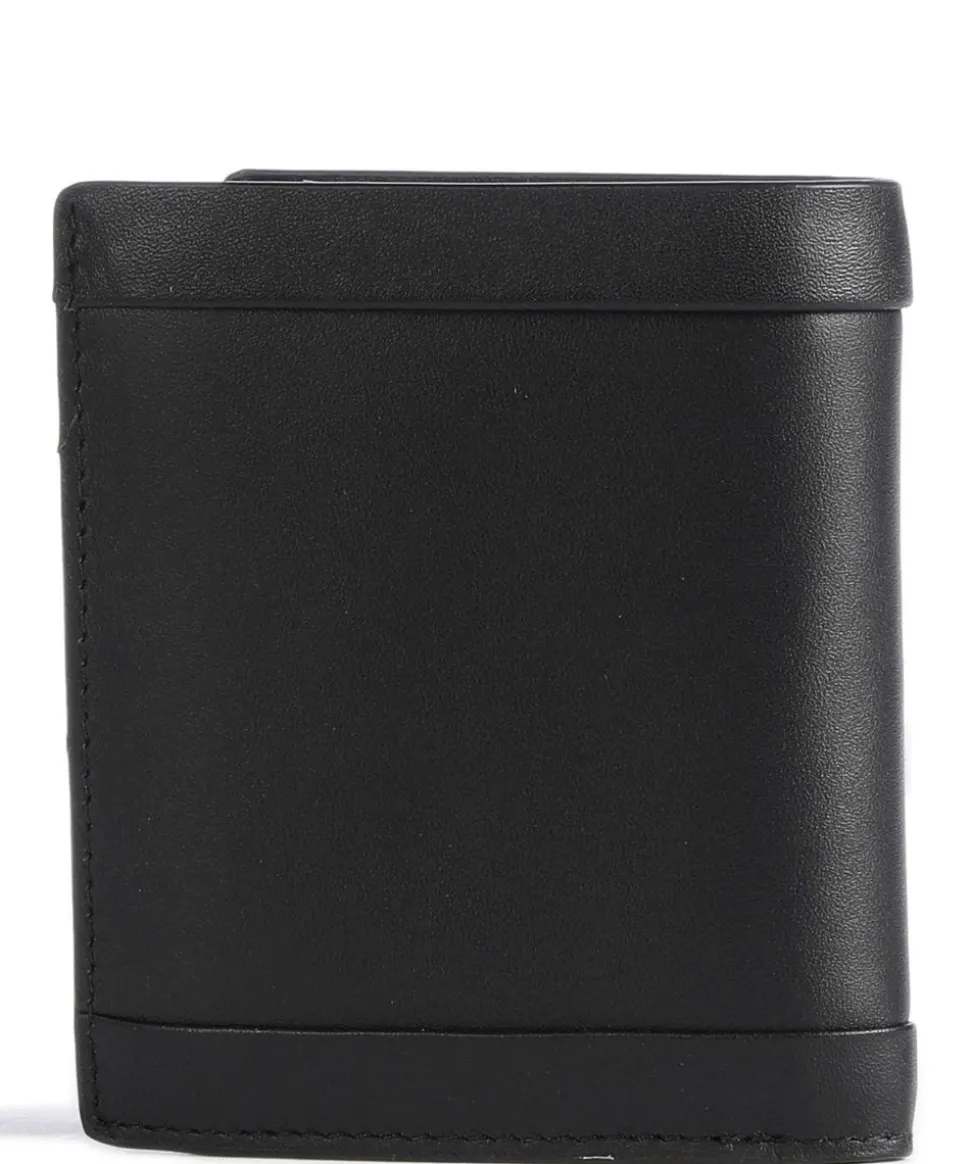 FXP RFID Geldbörse weiches Rindsleder schwarz