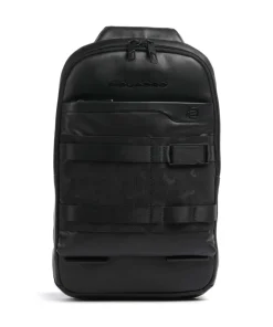 FXP Slingbag fein genarbtes Rindsleder schwarz