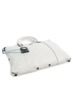 G3 Plus M Rucksack-Tasche genarbtes Kalbsleder weiß