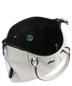 G3 Plus M Rucksack-Tasche genarbtes Kalbsleder weiß