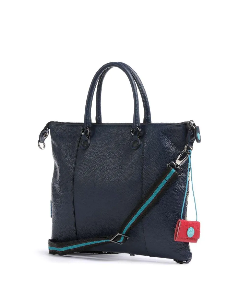 G3 Plus M Rucksack-Tasche Kalbsleder dunkelblau