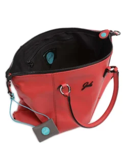 G3 Plus M Rucksack-Tasche Kalbsleder rot