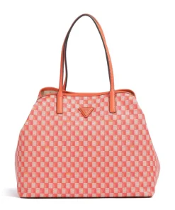 G Wave Large Shopper Lederimitat orange