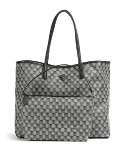 G Wave Large Shopper Lederimitat schwarz