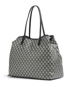 G Wave Large Shopper Lederimitat schwarz