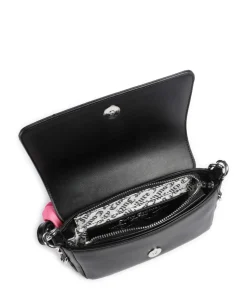 Gabrielle S Umhängetasche Lederimitat schwarz