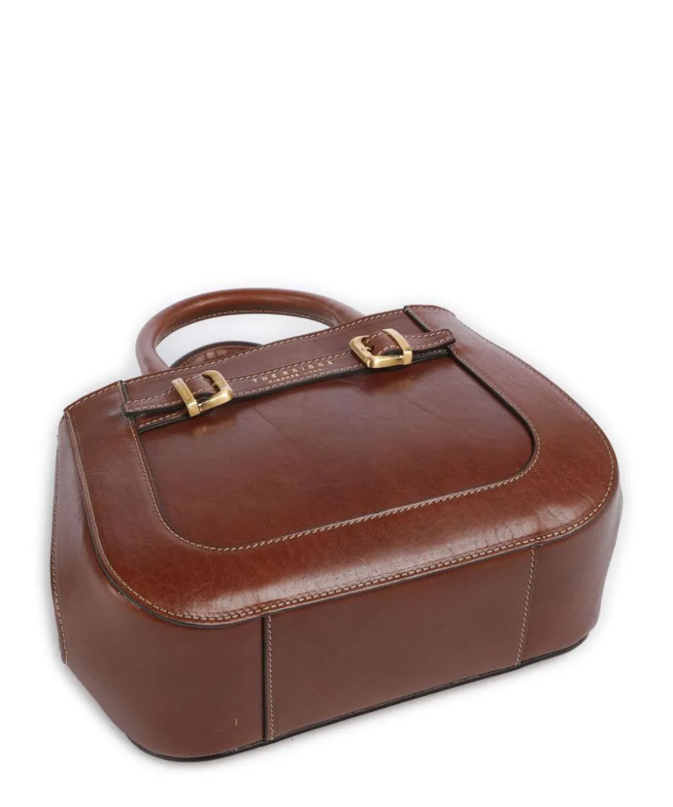 Gaia Handtasche Rindsleder braun