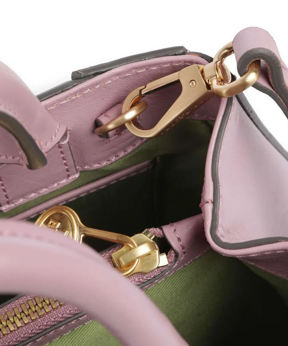 Gaia Handtasche Rindsleder rosa