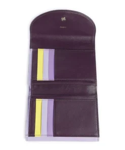Galapagos RFID Geldbörse fein genarbtes Kalbsleder aubergine