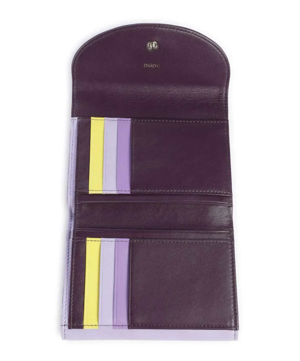 Galapagos RFID Geldbörse fein genarbtes Kalbsleder aubergine