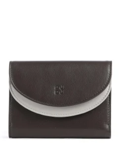 Galapagos RFID Geldbörse fein genarbtes Kalbsleder braun