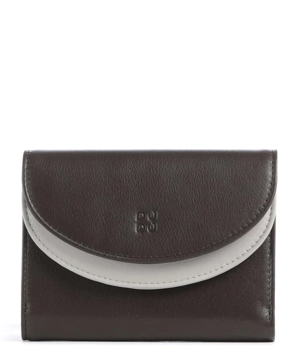 Galapagos RFID Geldbörse fein genarbtes Kalbsleder braun