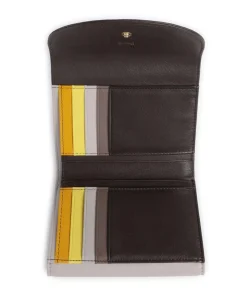 Galapagos RFID Geldbörse fein genarbtes Kalbsleder braun