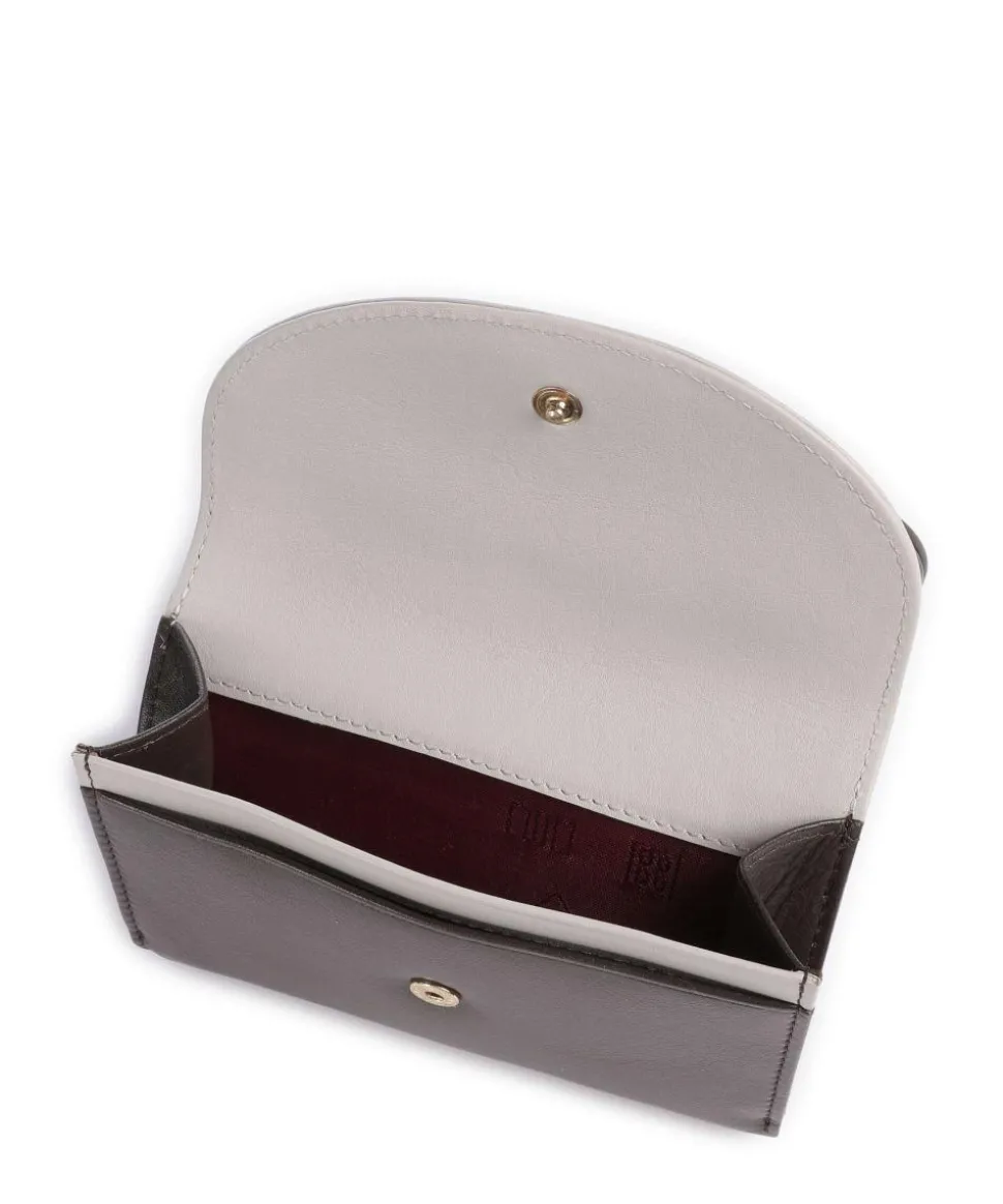 Galapagos RFID Geldbörse fein genarbtes Kalbsleder braun