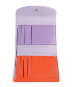 Galapagos RFID Geldbörse fein genarbtes Kalbsleder violett