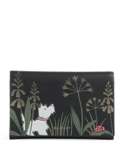 Garden Wanderer Geldbörse fein genarbtes Rindsleder schwarz