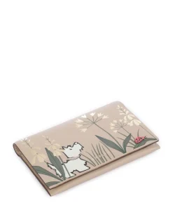 Garden Wanderer Geldbörse fein genarbtes Rindsleder hellbraun