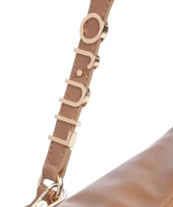 Garima Schultertasche Lederimitat braun