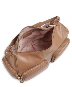Garima Schultertasche Lederimitat braun