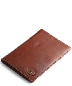 Gaucho RFID Kreditkartenetui fein genarbtes Rindsleder cognac